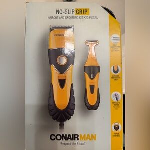20 piece Conair man haircut and grooming kit